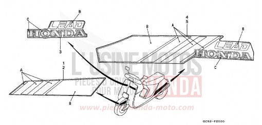 MARKE (1) NH50MSL de 1990